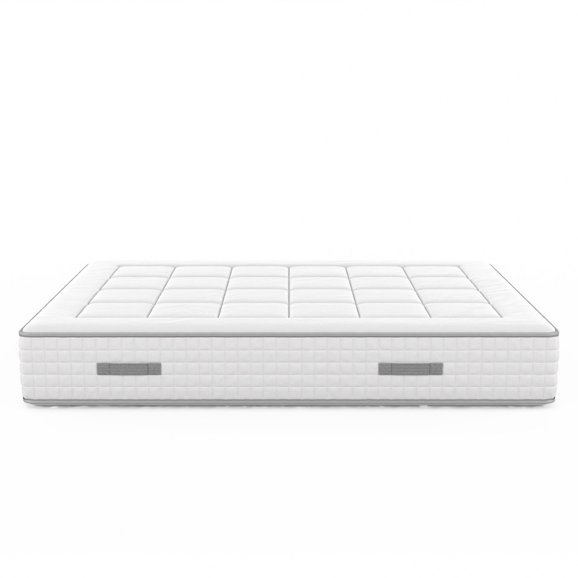 Matelas ressorts ensachés et mémoire de forme BELLAGIO de profil - IDLITERIE