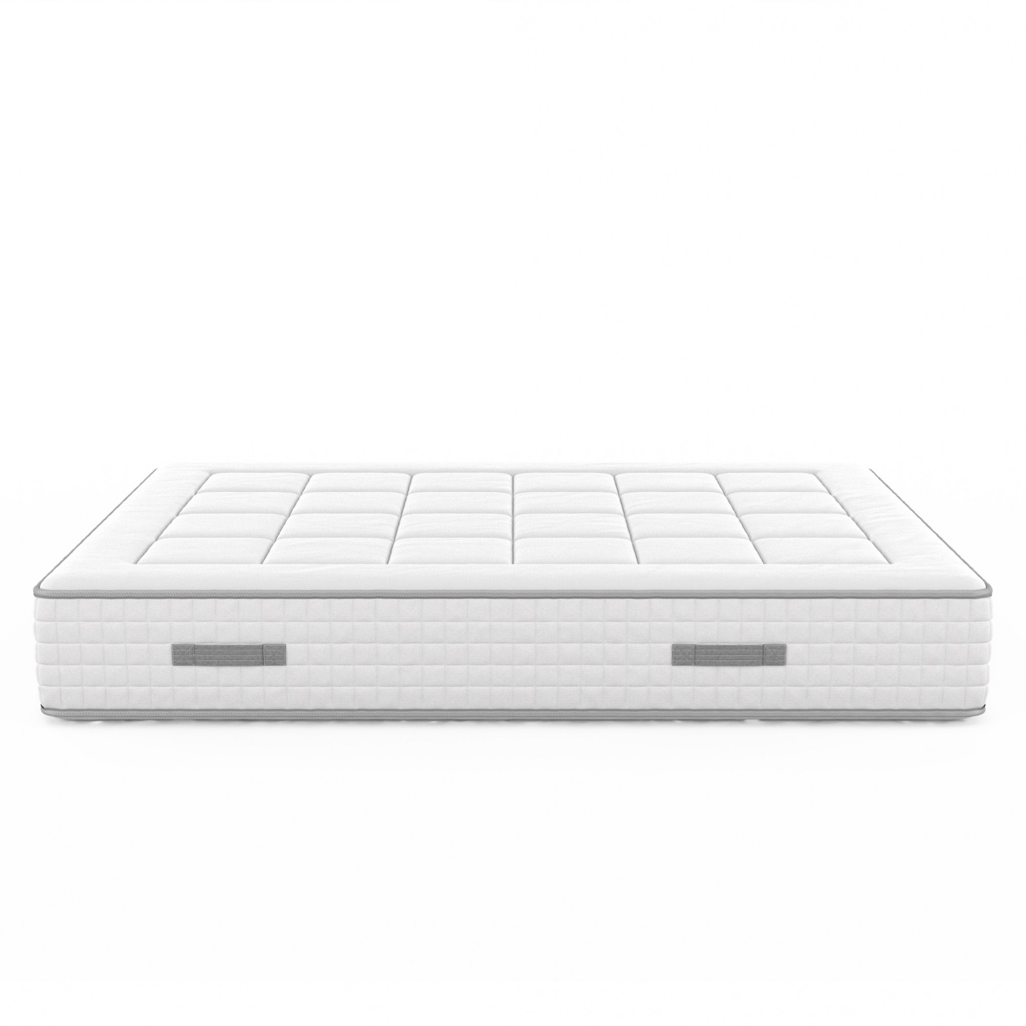 Matelas ressorts ensachés et mémoire de forme BELLAGIO de profil - IDLITERIE