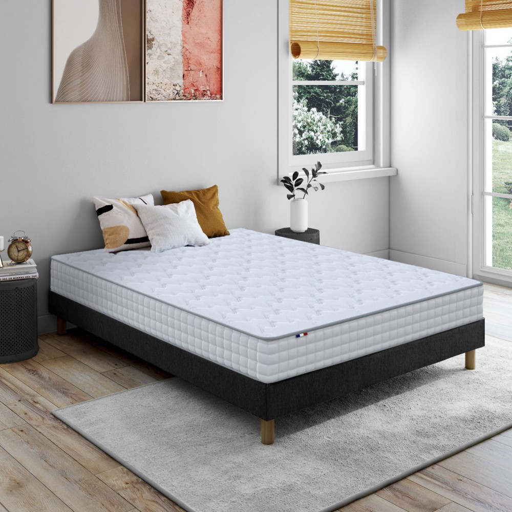 Ensemble Matelas Ressorts...