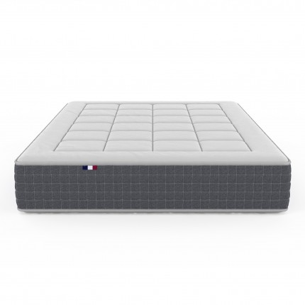 Matelas ressorts ensachés 7 zones MAX détouré de face en 140/160/180 - IDLITERIE