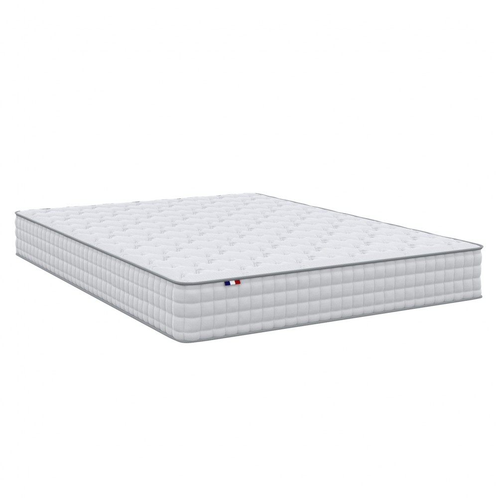 Matelas Ressorts 5 Zones ETOILE, angle détouré en 140 ou 160 cm