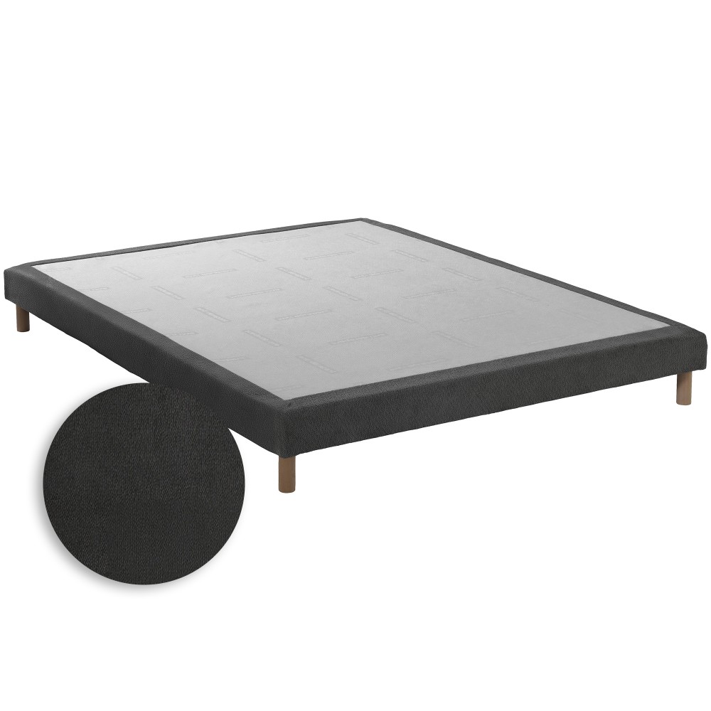 Sommier tapissier gris...