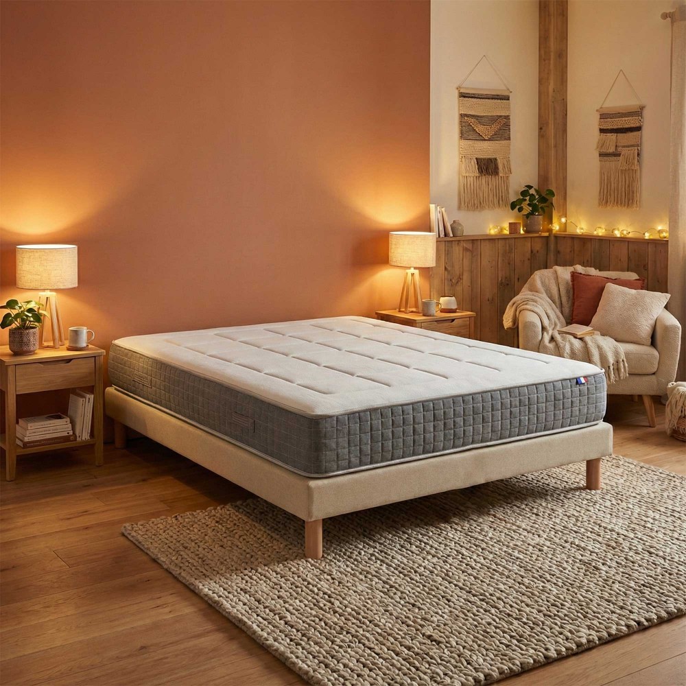 Ensemble matelas ressorts 7...