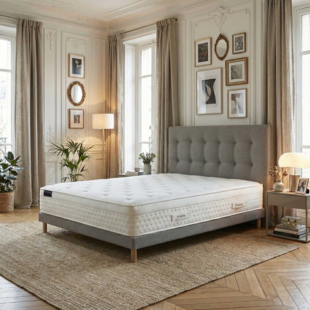 Ensemble matelas ressorts...