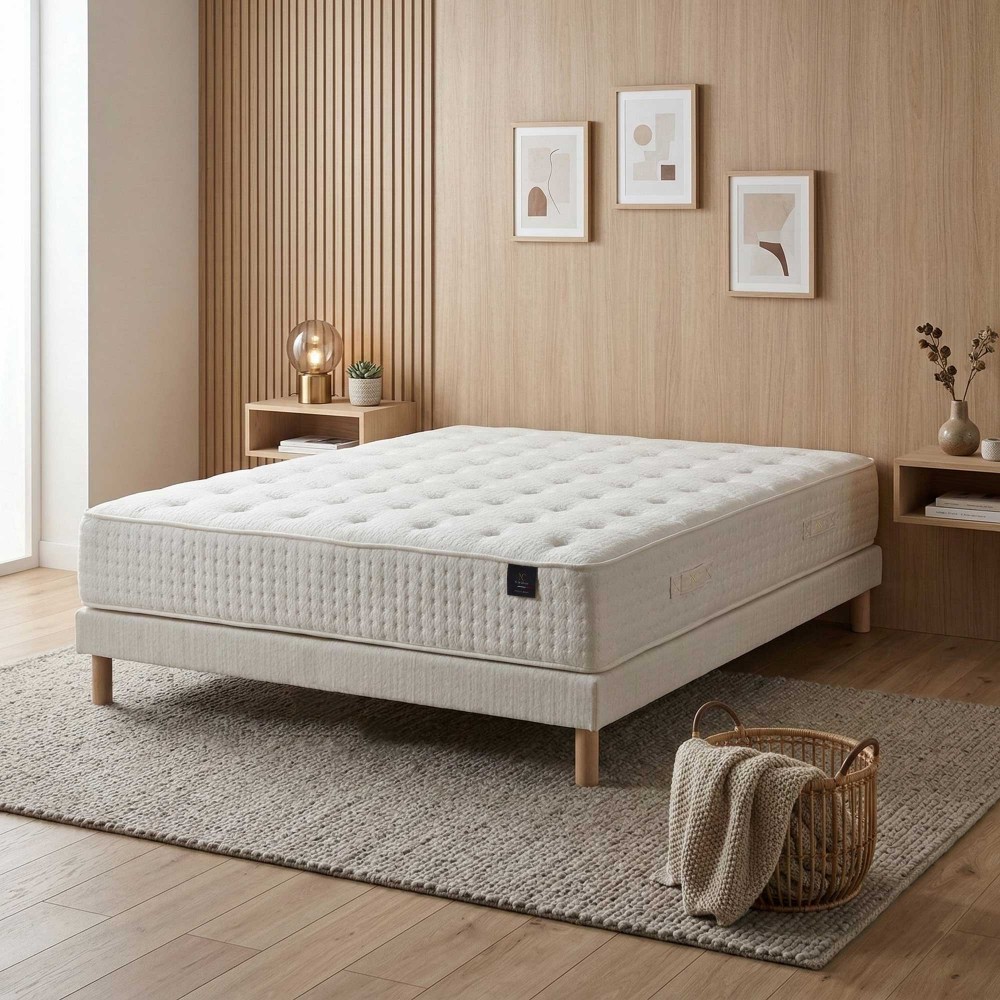 Ensemble matelas ressorts...