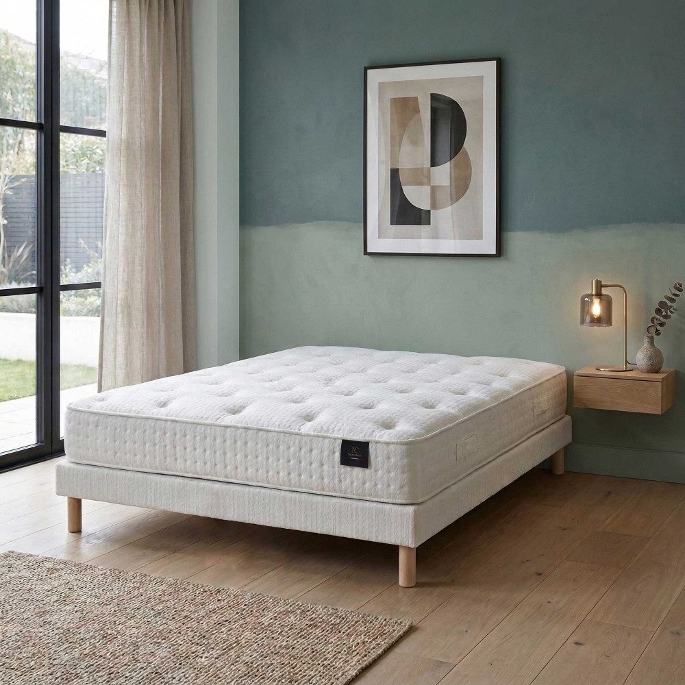 Ensemble matelas ressorts...