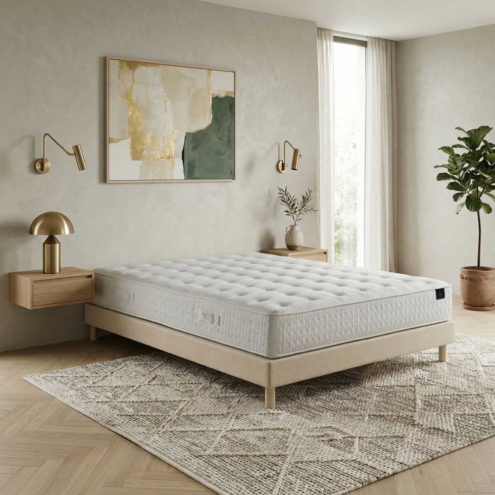 Ensemble matelas ressorts...