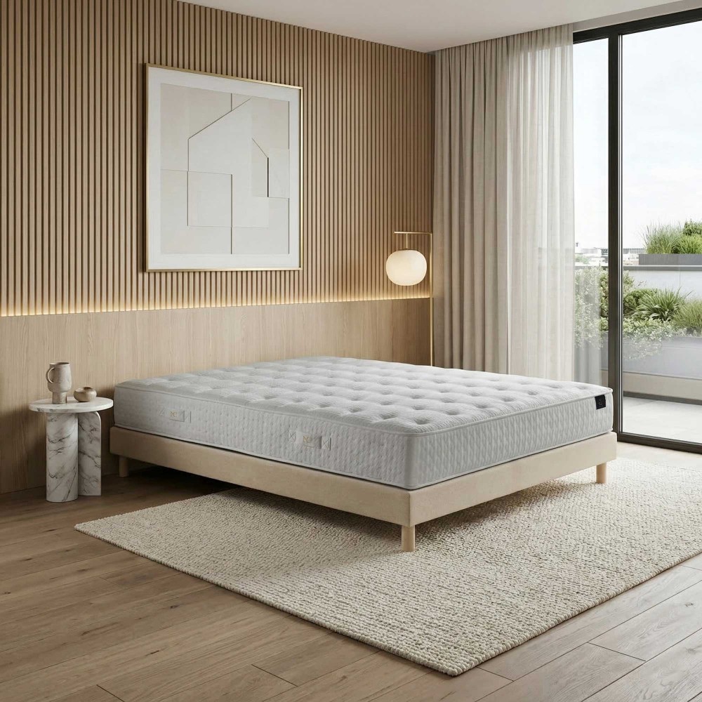 Ensemble matelas ressorts...