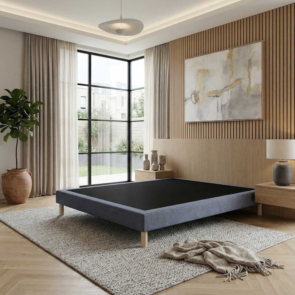 Sommier tapissier à lattes...