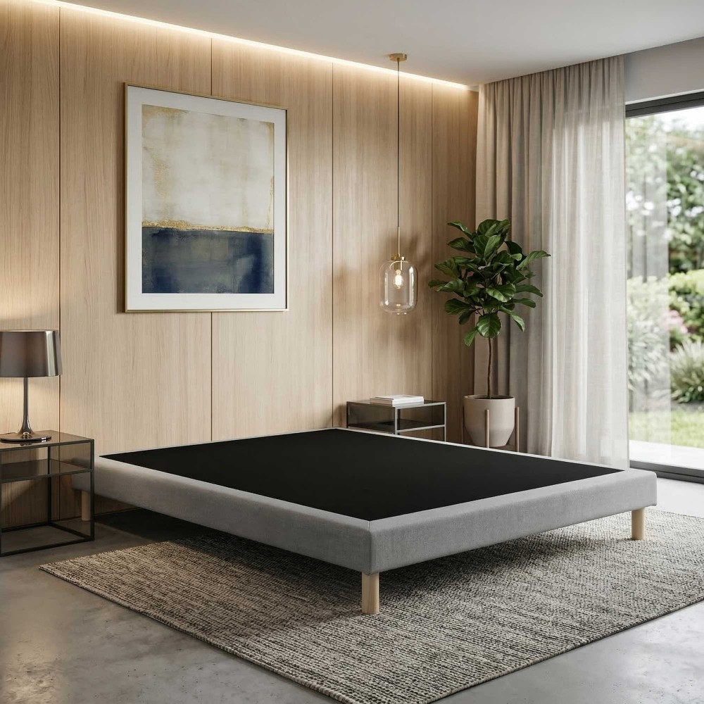 Sommier tapissier à lattes...