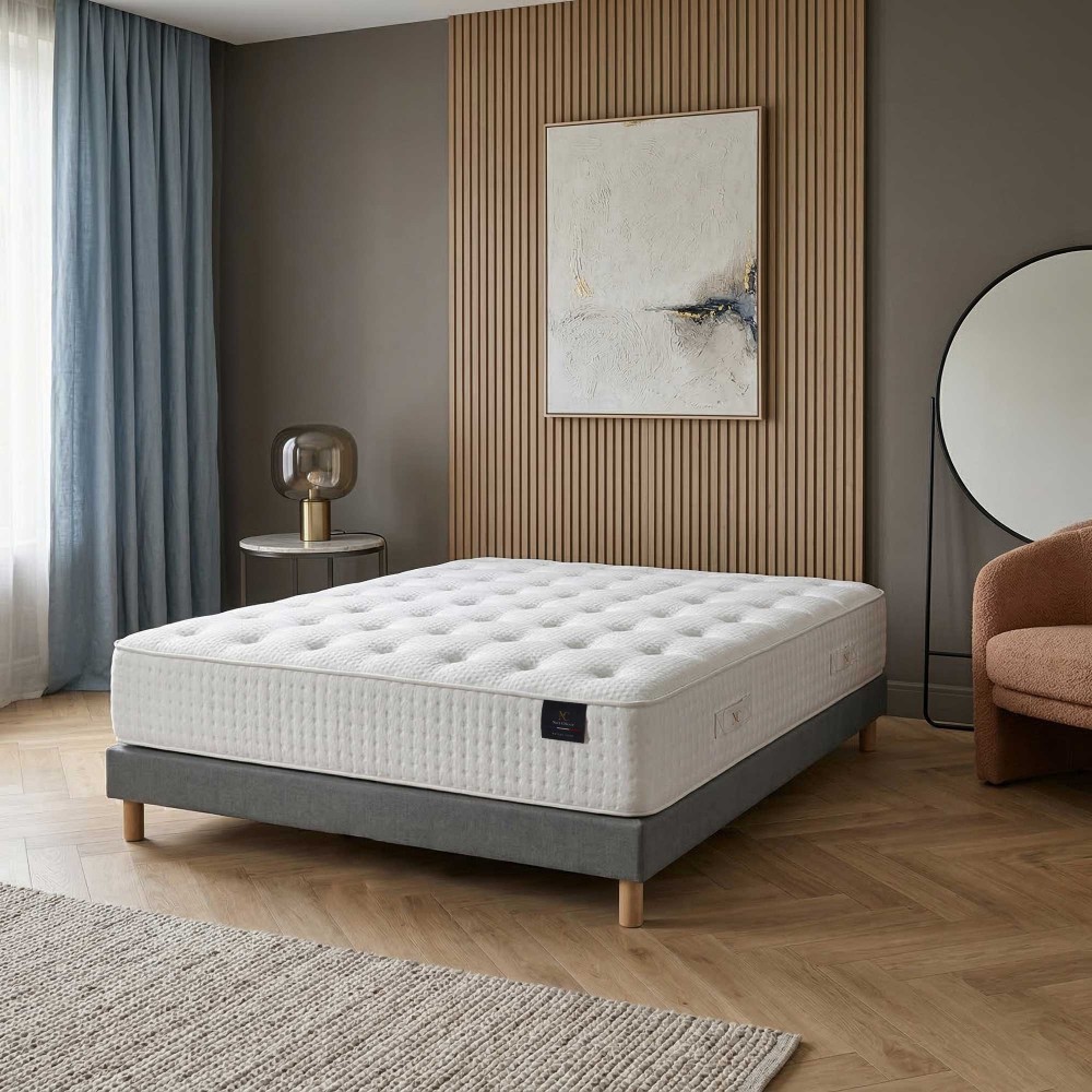 Ensemble matelas ressorts...