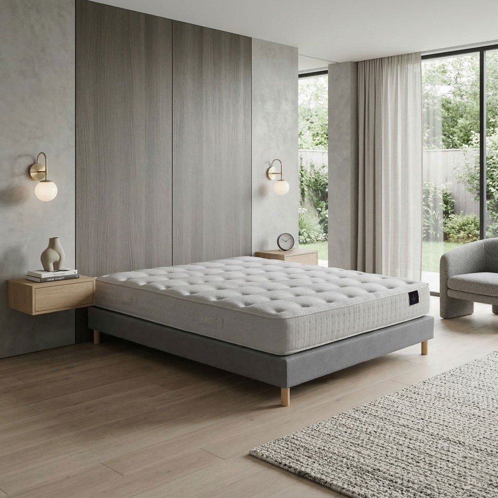 Ensemble matelas ressorts...