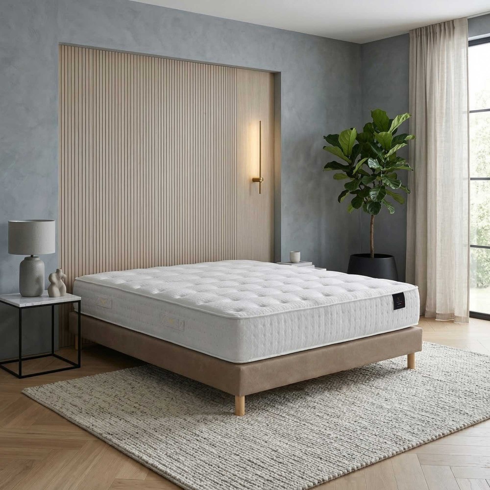 Ensemble matelas ressorts...