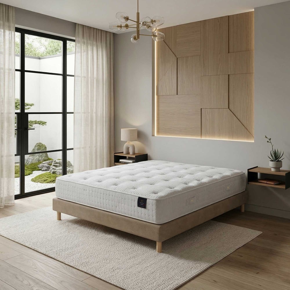 Ensemble matelas ressorts...