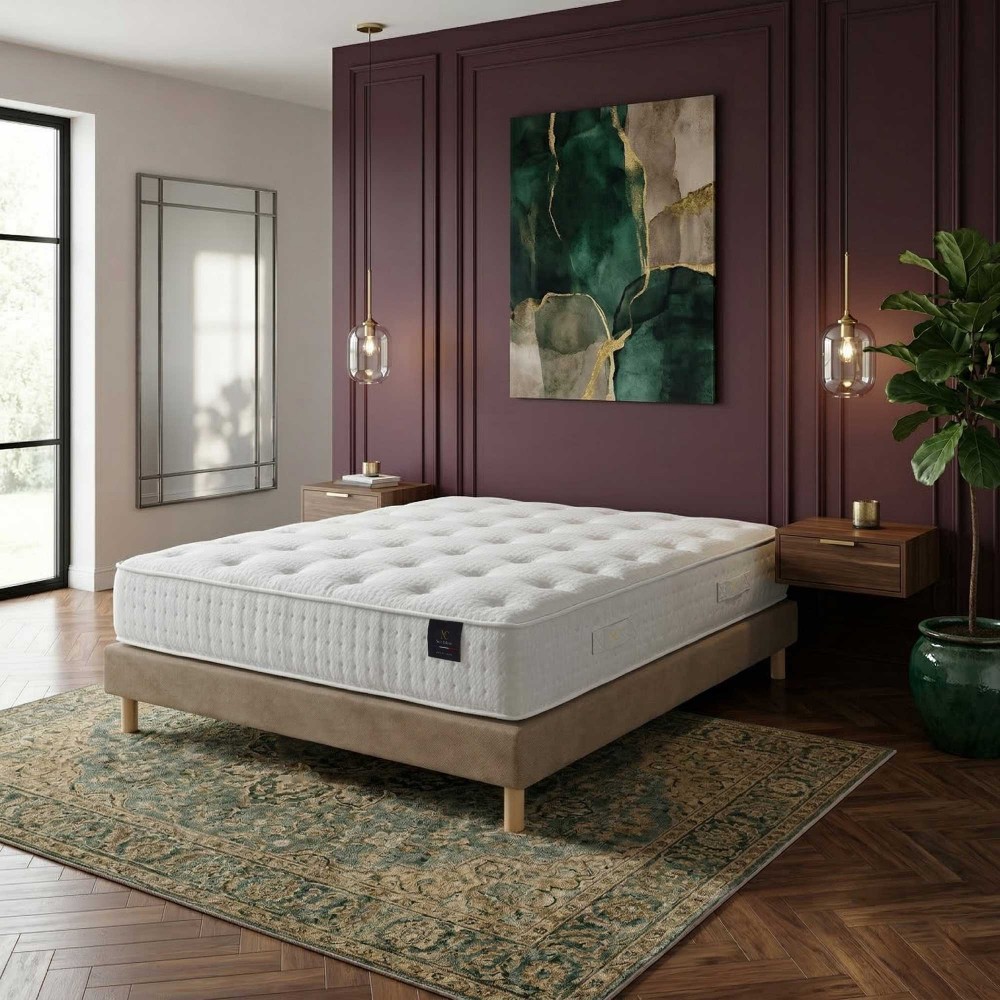 Ensemble matelas ressorts...