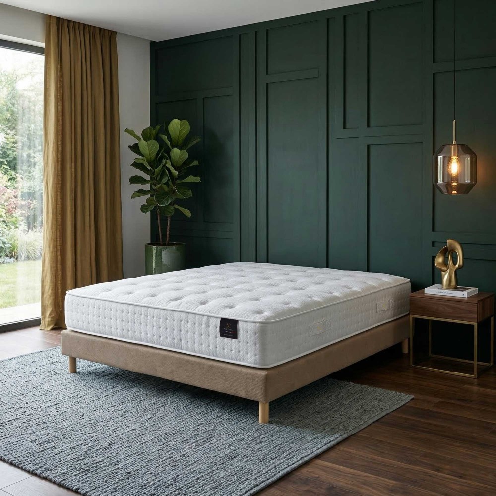 Ensemble matelas ressorts...