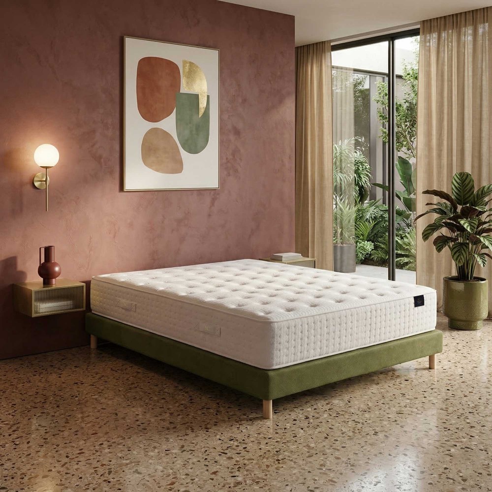 Ensemble matelas ressorts...