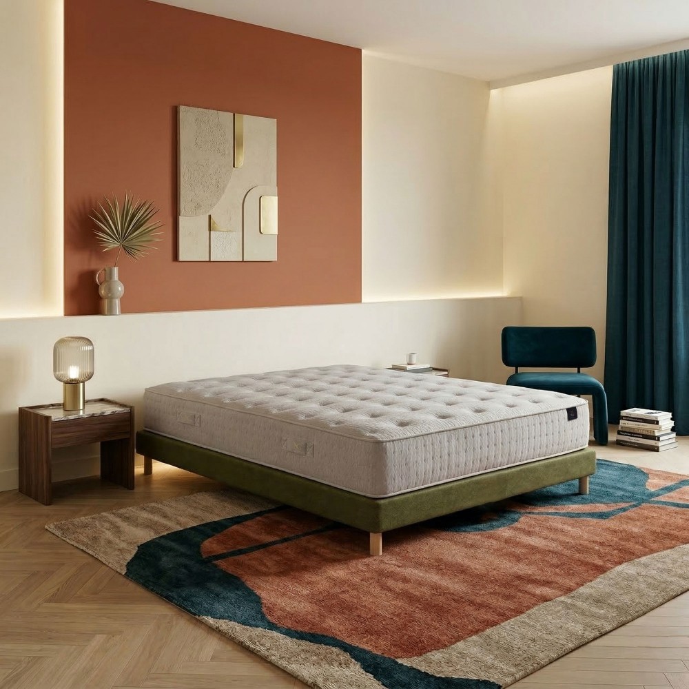 Ensemble matelas ressorts...