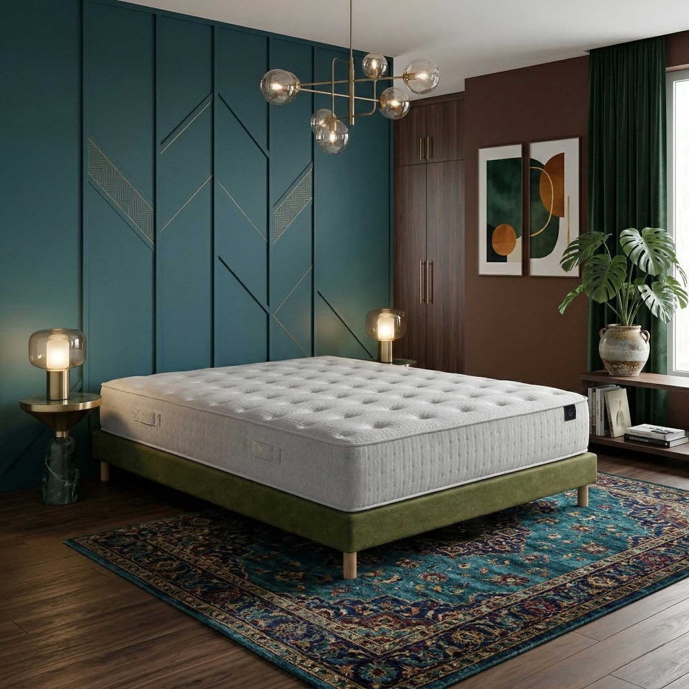 Ensemble matelas ressorts...