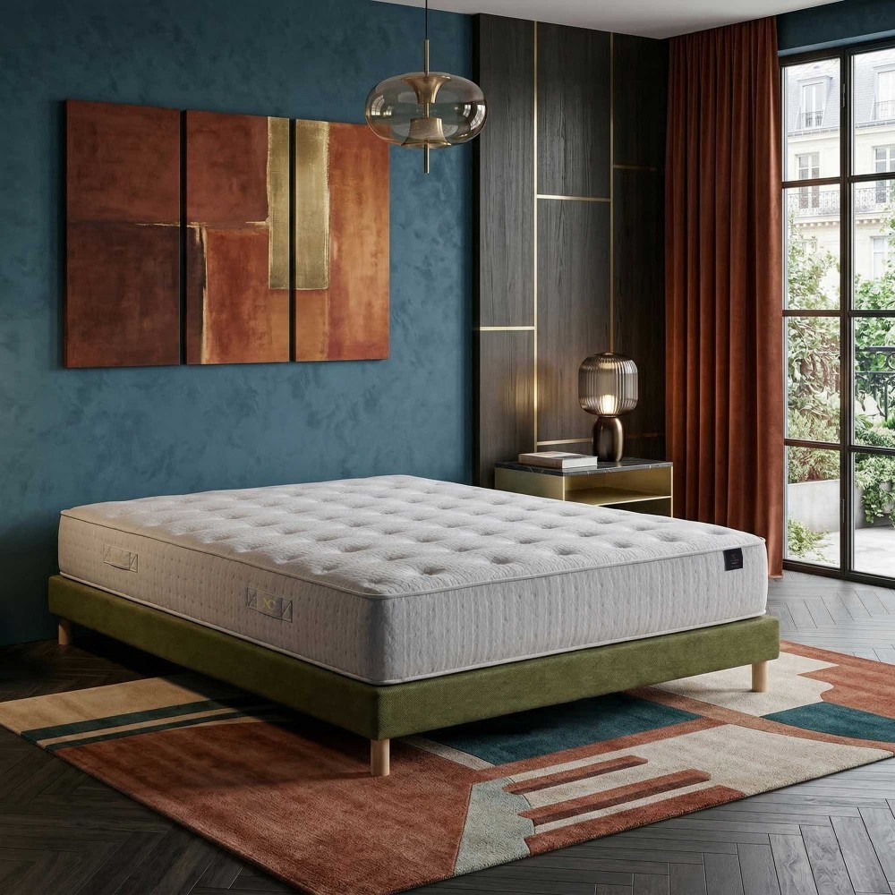 Ensemble matelas ressorts...