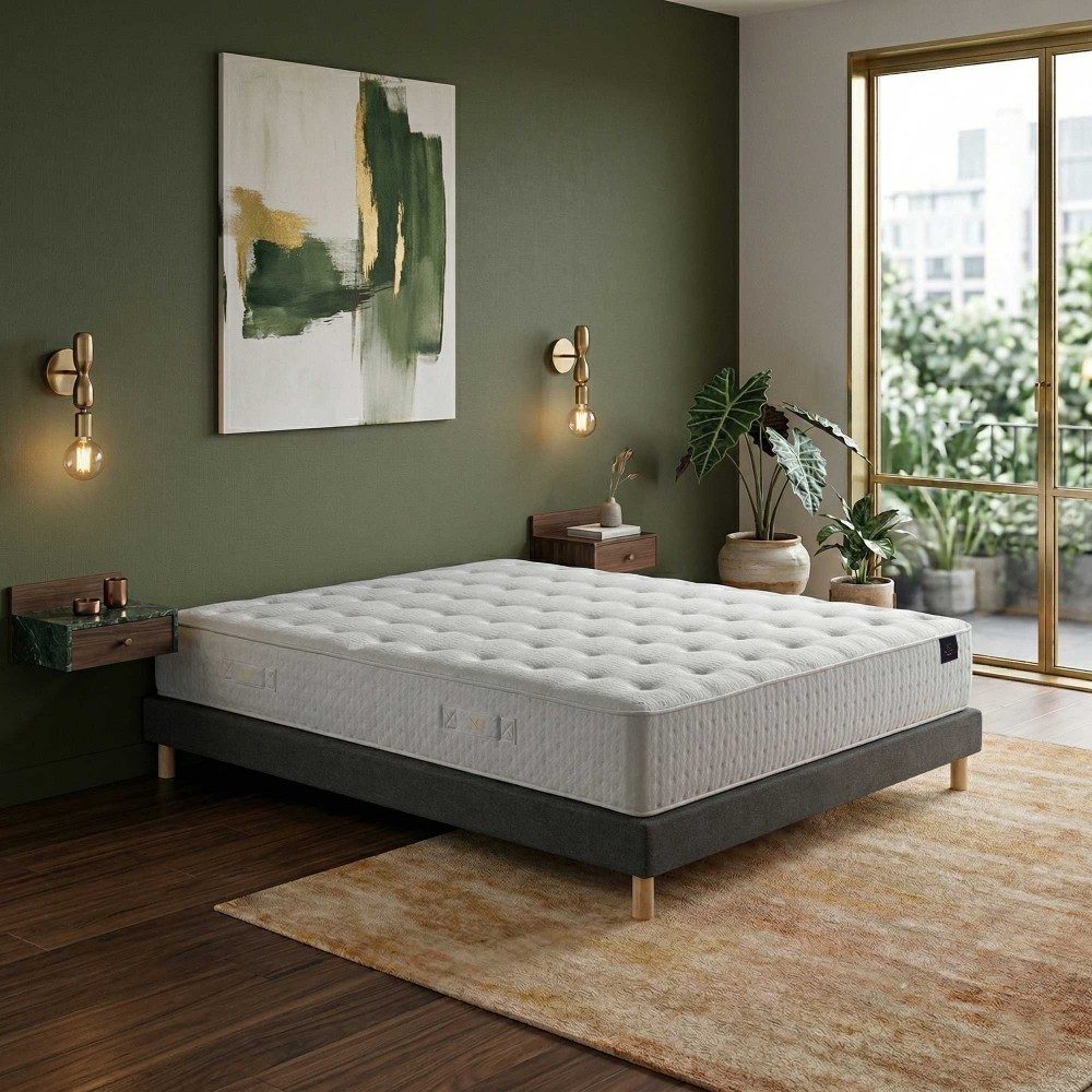 Ensemble matelas ressorts...