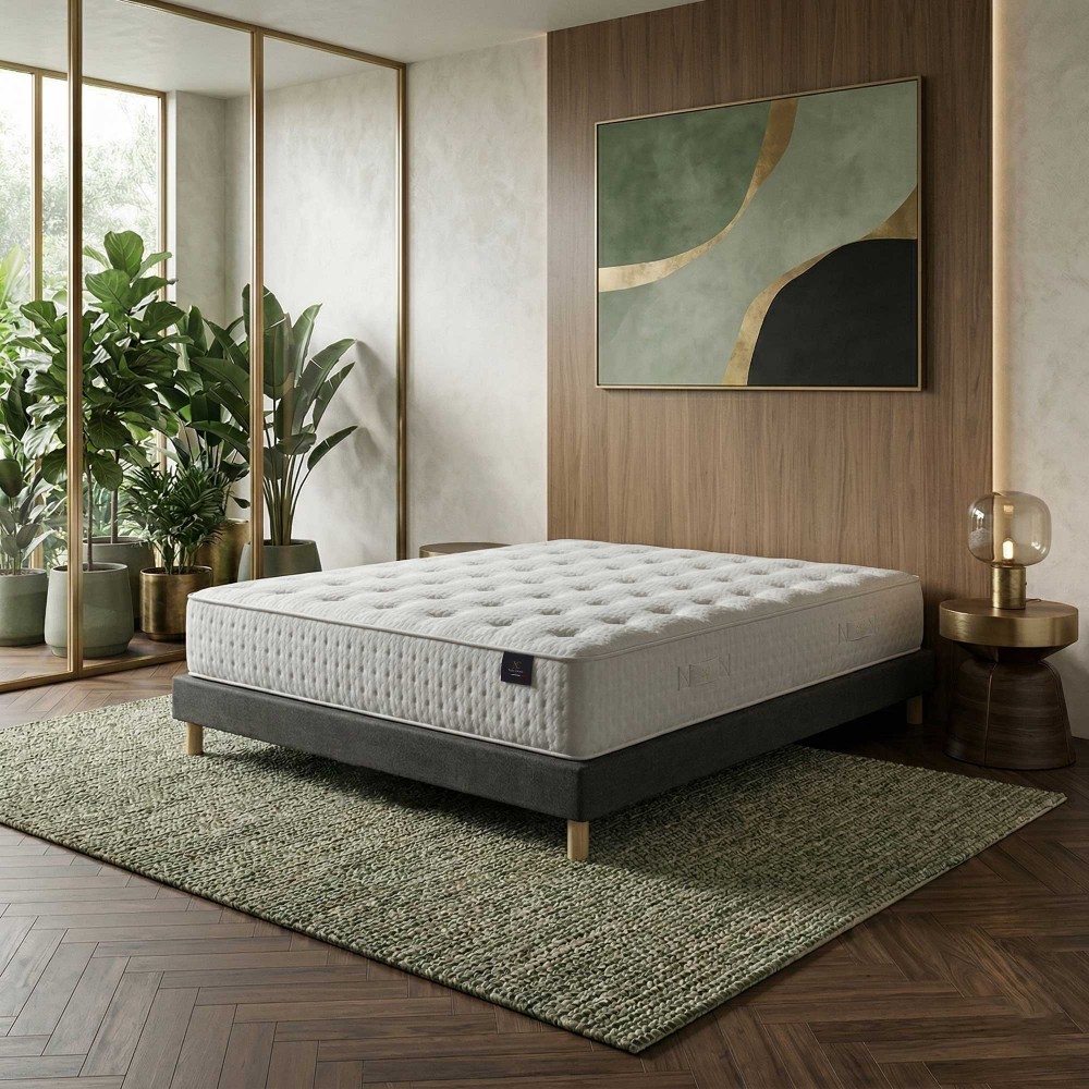 Ensemble matelas ressorts...