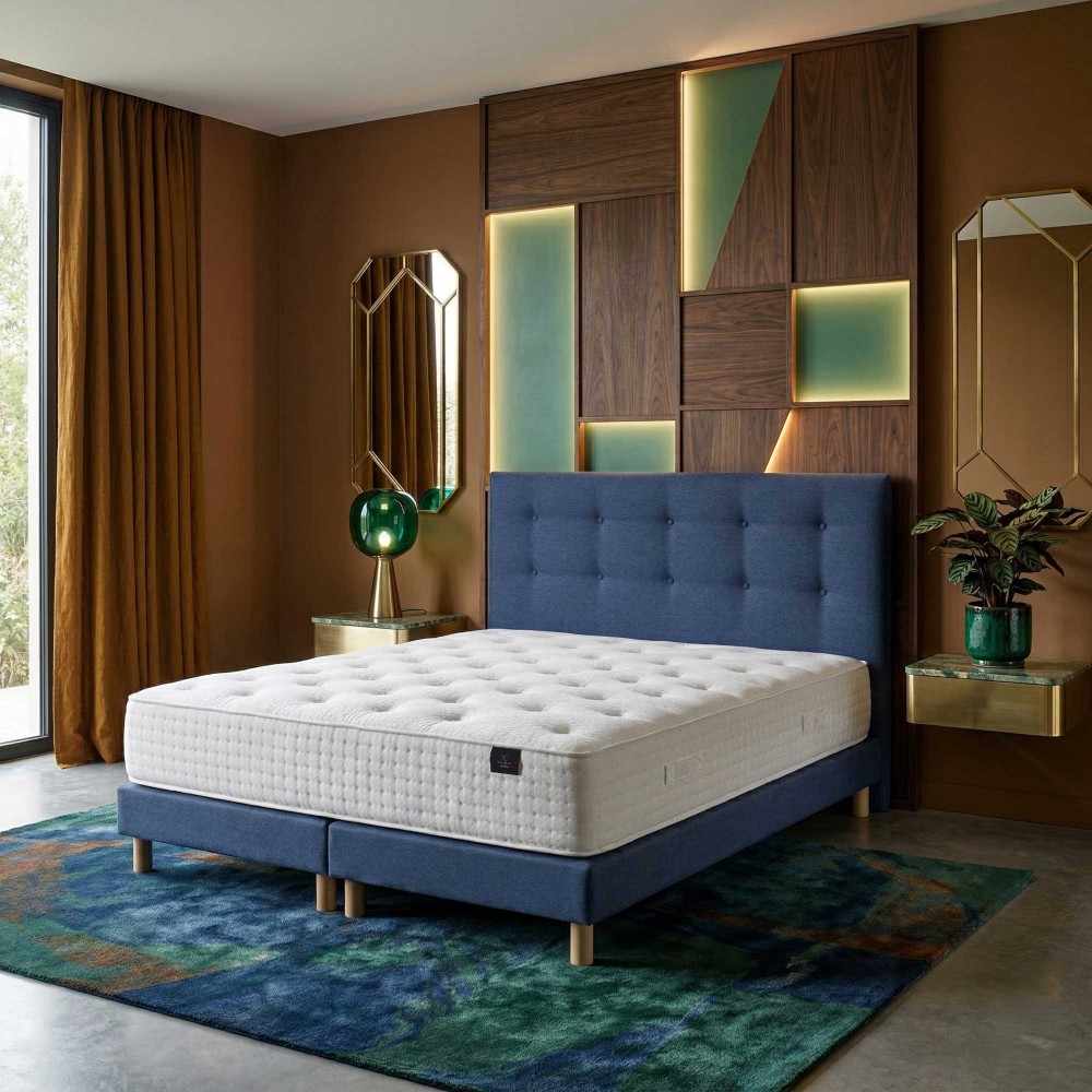 Ensemble matelas ressorts...