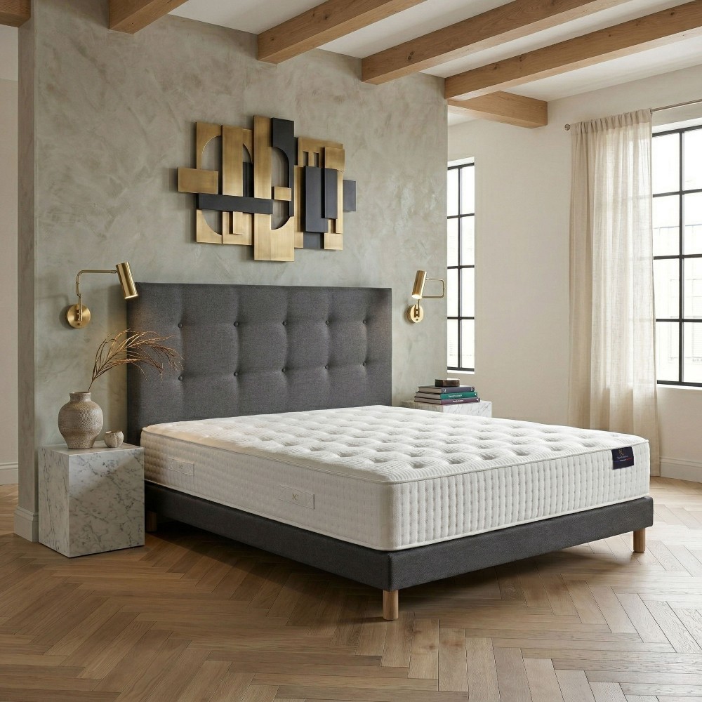 Ensemble matelas ressorts...
