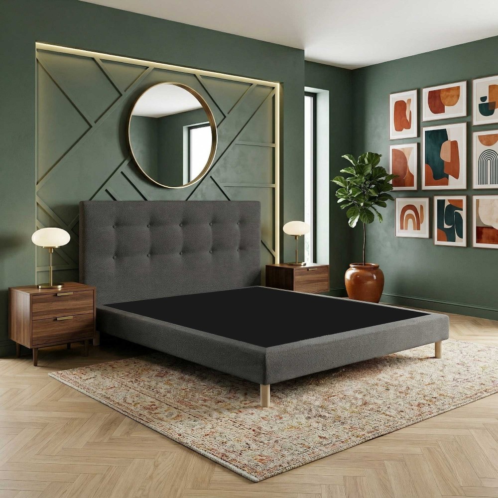 Ensemble sommier tapissier...