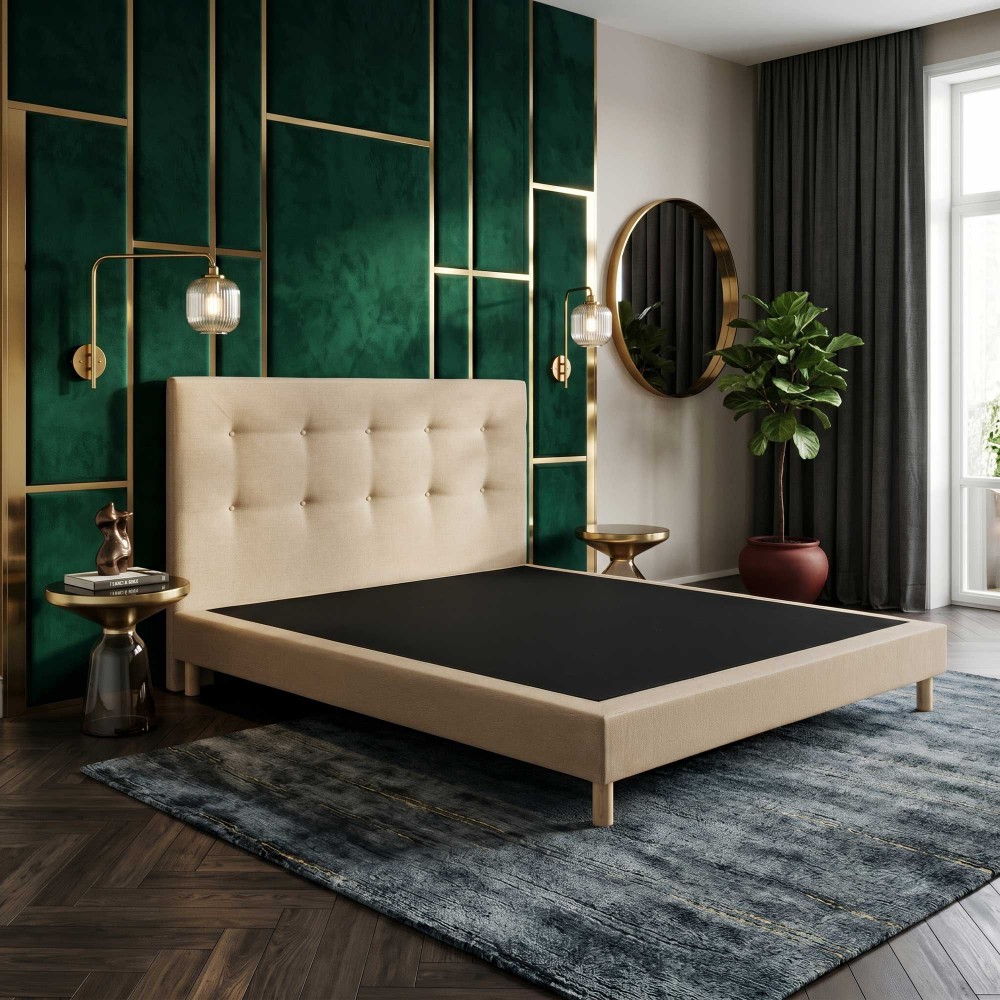 Ensemble sommier tapissier...