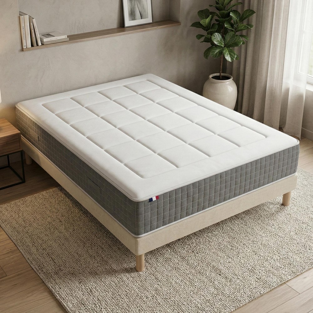 Ensemble matelas ressorts...